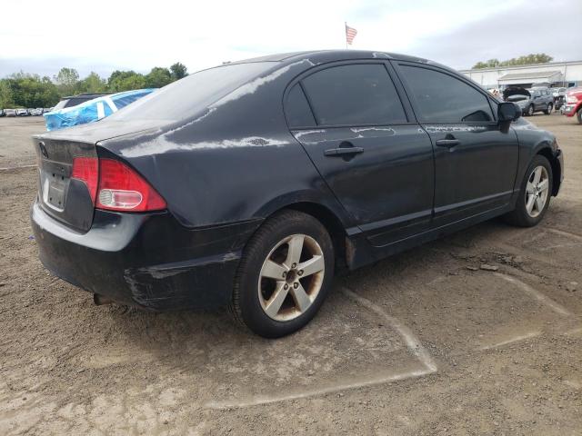 2HGFA16886H527204 - 2006 HONDA CIVIC EX BLACK photo 3