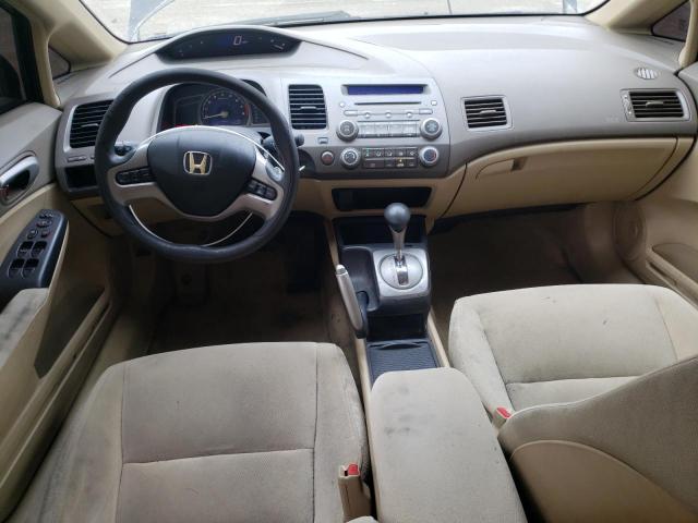 2HGFA16886H527204 - 2006 HONDA CIVIC EX BLACK photo 8