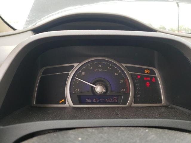 2HGFA16886H527204 - 2006 HONDA CIVIC EX BLACK photo 9