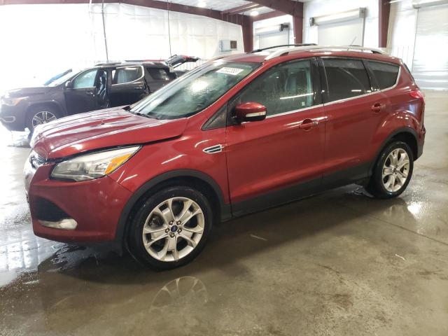 1FMCU9J91EUC08676 - 2014 FORD ESCAPE TITANIUM RED photo 1