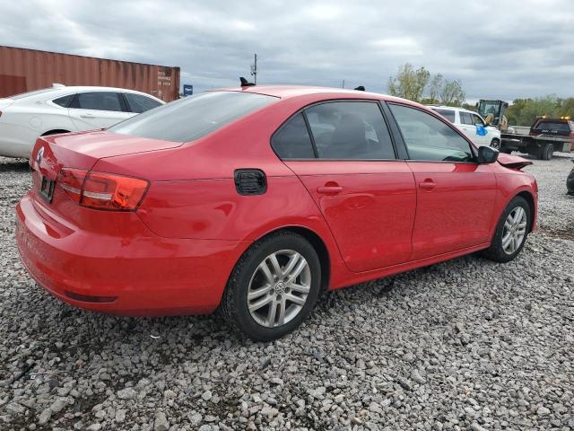 3VW2K7AJ4FM293374 - 2015 VOLKSWAGEN JETTA BASE RED photo 3