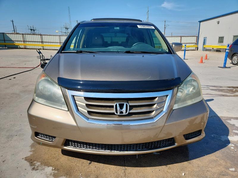 5FNRL3H6XAB014189 - 2010 HONDA ODYSSEY EXL Dorado foto 5