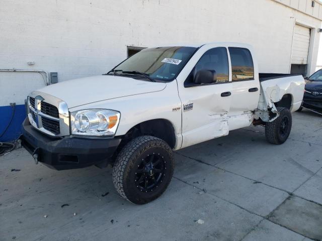 1D7KS28DX7J614909 - 2007 DODGE RAM 2500 ST WHITE photo 1