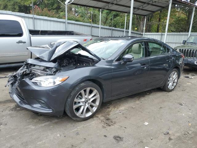 JM1GJ1V59G1402044 - 2016 MAZDA 6 TOURING GRAY photo 1