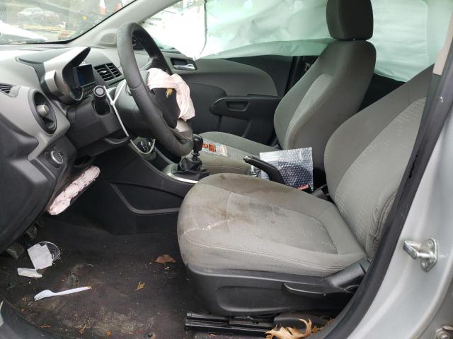 1G1JB5SH7C4146139 - 2012 CHEVROLET SONIC LS 银色 照片 7