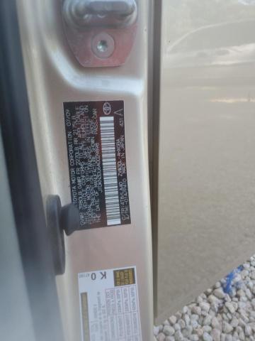 JTDKN3DU6A0029898 - 2010 TOYOTA PRIUS 棕色 照片 12