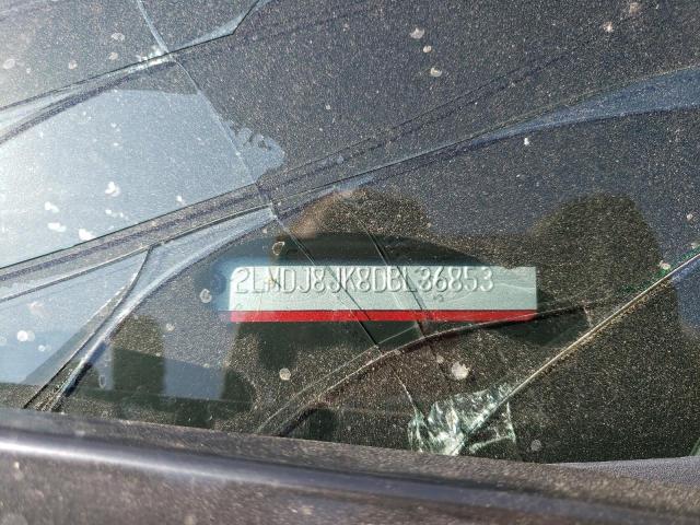 2LMDJ8JK8DBL36853 - 2013 LINCOLN MKX RED photo 13