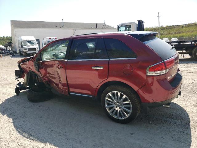 2LMDJ8JK8DBL36853 - 2013 LINCOLN MKX RED photo 2