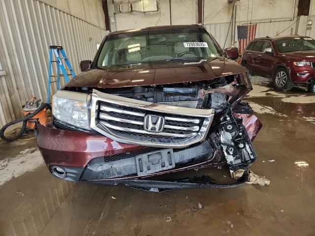 5FNYF4H55CB070981 - 2012 HONDA PILOT EXL ბურგუნდია ფოტო 5