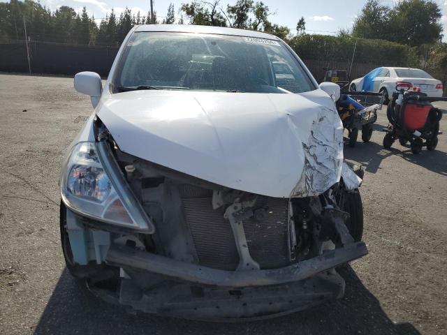 3N1BC1CP9CK279642 - 2012 NISSAN VERSA S WHITE photo 5