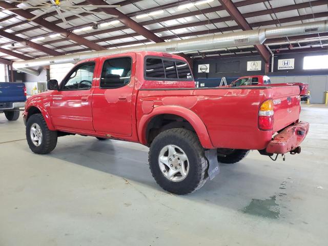 5TEHN72N52Z038302 - 2002 TOYOTA TACOMA DOUBLE CAB RED photo 2