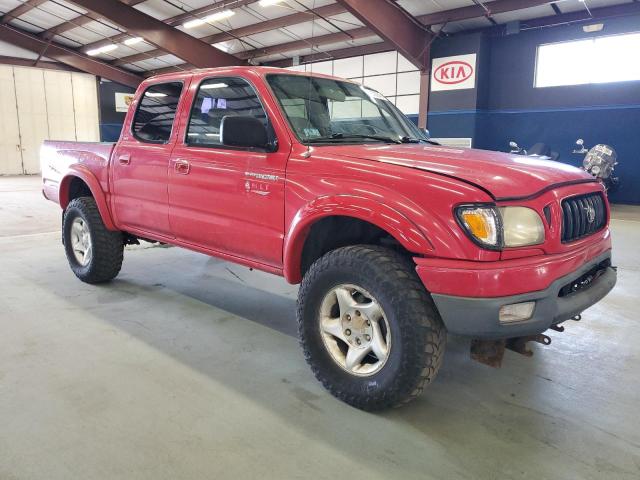 5TEHN72N52Z038302 - 2002 TOYOTA TACOMA DOUBLE CAB RED photo 4