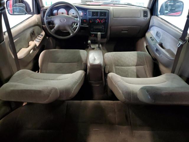5TEHN72N52Z038302 - 2002 TOYOTA TACOMA DOUBLE CAB RED photo 8