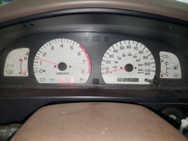 5TEHN72N52Z038302 - 2002 TOYOTA TACOMA DOUBLE CAB RED photo 9