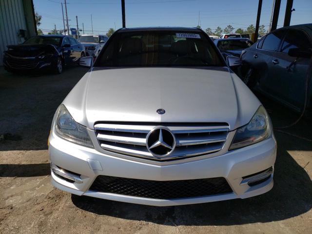 WDDGF4HB9CR236520 - 2012 MERCEDES-BENZ C 250 SILVER photo 5