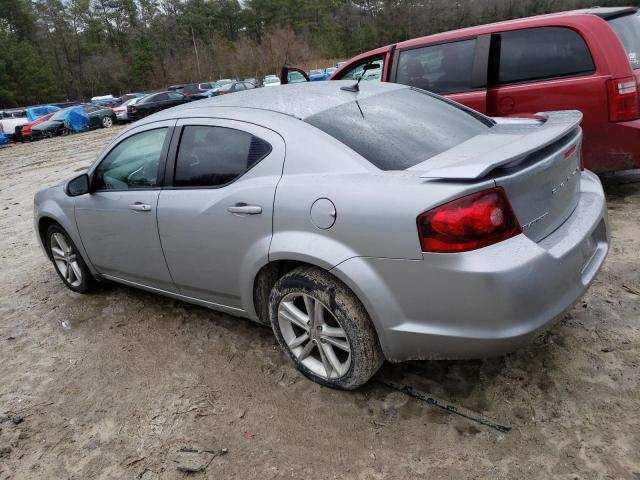 1C3CDZCG0EN217657 - 2014 DODGE AVENGER SXT GRAY photo 2