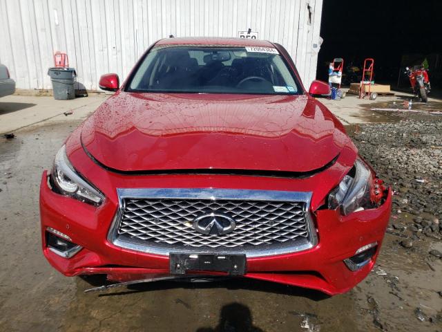 JN1EV7BR6NM341725 - 2022 INFINITI Q50 LUXE RED photo 5