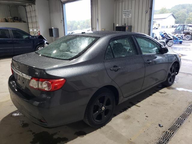 2T1BU4EE2BC625713 - 2011 TOYOTA COROLLA BASE CHARCOAL photo 3