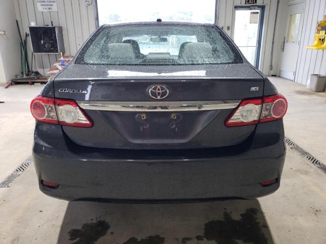 2T1BU4EE2BC625713 - 2011 TOYOTA COROLLA BASE CHARCOAL photo 6