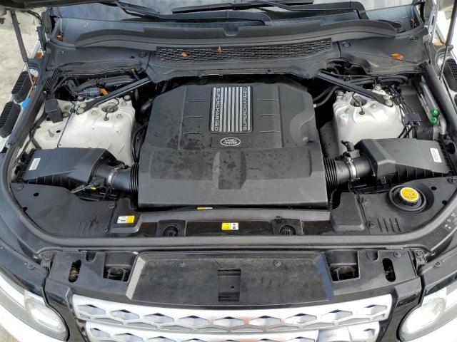 SALWR2PF4GA587709 - 2016 LAND ROVER RANGE ROVE HSE WHITE photo 12