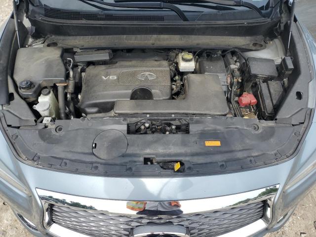 5N1DL0MMXJC519946 - 2018 INFINITI QX60 Կապույտ լուսանկար 12