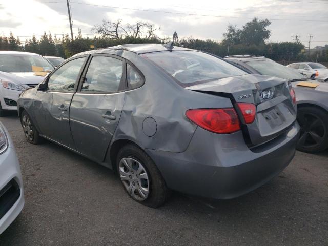 KMHDU46D79U816812 - 2009 HYUNDAI ELANTRA GLS GRAY photo 2