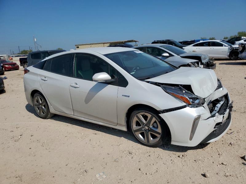 JTDKAMFU7N3155304 - 2022 TOYOTA PRIUS NIGHT SHADE Weiß Foto 4