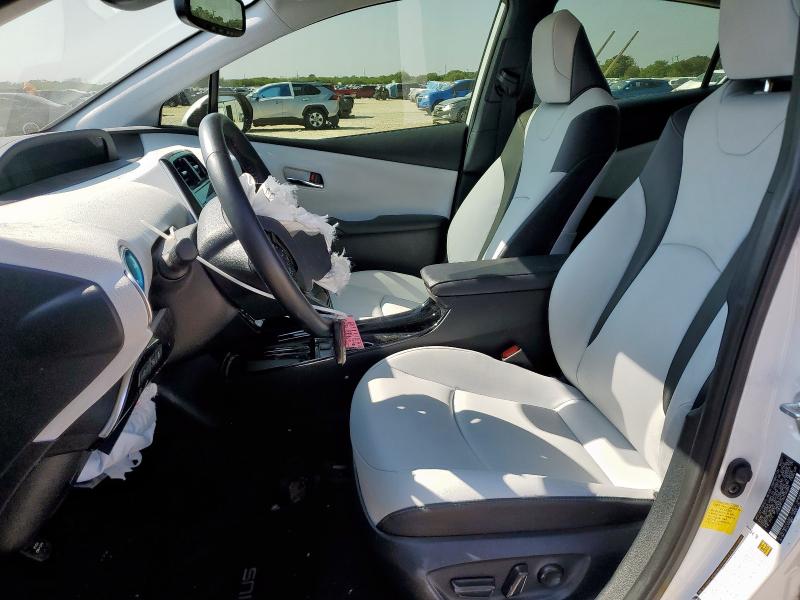 JTDKAMFU7N3155304 - 2022 TOYOTA PRIUS NIGHT SHADE Weiß Foto 7