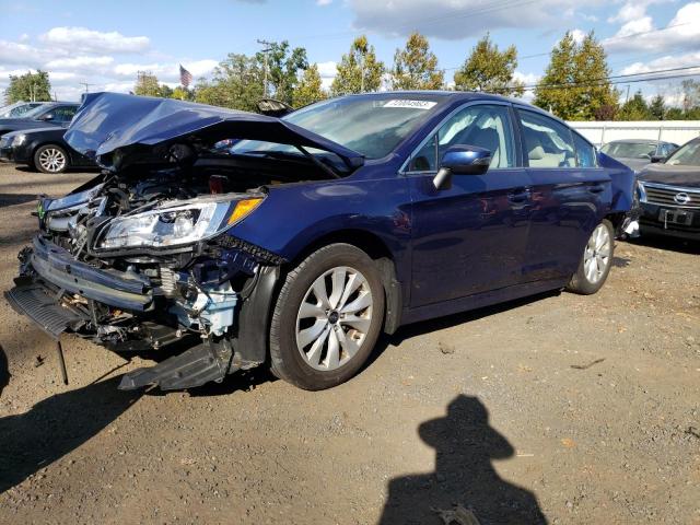 4S3BNAF67H3008893 - 2017 SUBARU LEGACY 2.5I PREMIUM BLUE photo 1