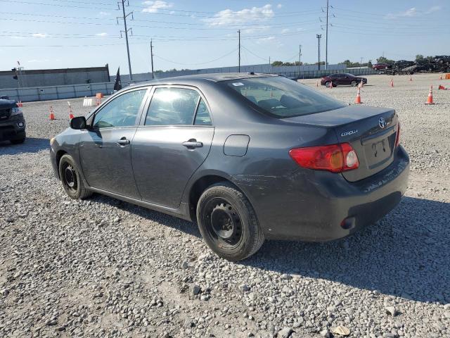 2T1BU40E79C082621 - 2009 TOYOTA COROLLA BASE GRAY photo 2