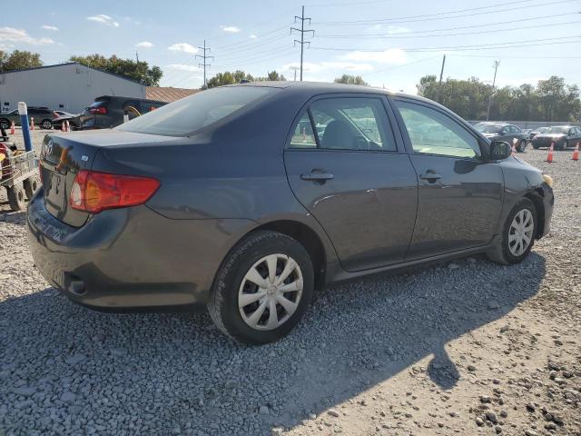2T1BU40E79C082621 - 2009 TOYOTA COROLLA BASE GRAY photo 3