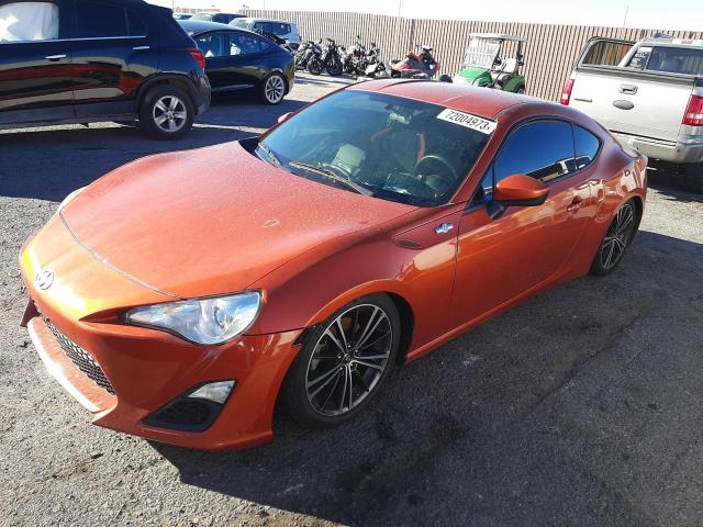 JF1ZNAA17D1706376 - 2013 TOYOTA SCION FR-S ORANGE photo 1