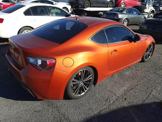 JF1ZNAA17D1706376 - 2013 TOYOTA SCION FR-S ORANGE photo 3