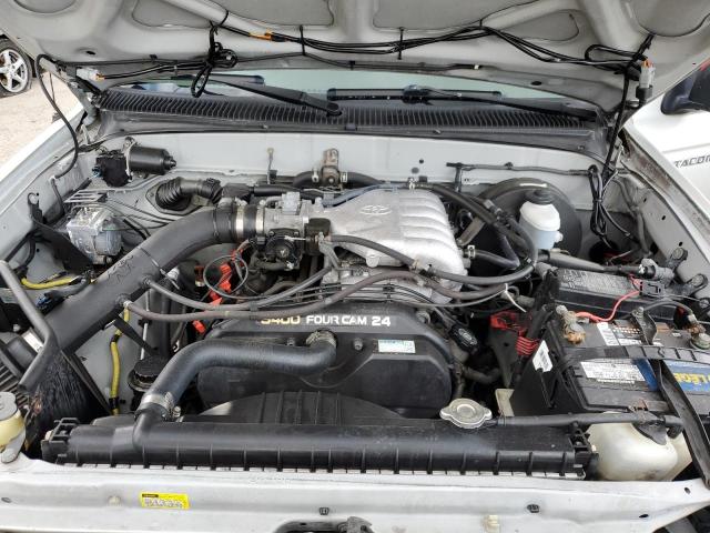 5TEGN92N63Z284350 - 2003 TOYOTA TACOMA DOUBLE CAB PRERUNNER SILVER photo 11