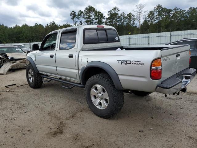 5TEGN92N63Z284350 - 2003 TOYOTA TACOMA DOUBLE CAB PRERUNNER SILVER photo 2