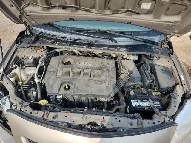 1NXBU4EE6AZ219284 - 2010 TOYOTA COROLLA BASE ოქროსფერი ფოტო 11