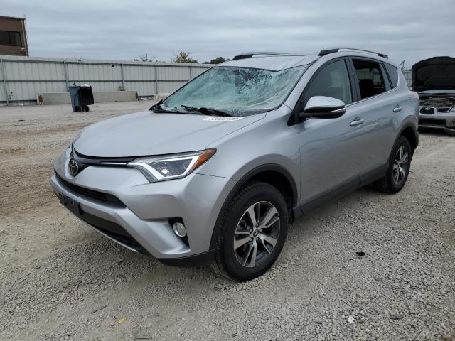 JTMWFREVXJJ165325 - 2018 TOYOTA RAV4 ADVENTURE GRAY photo 1