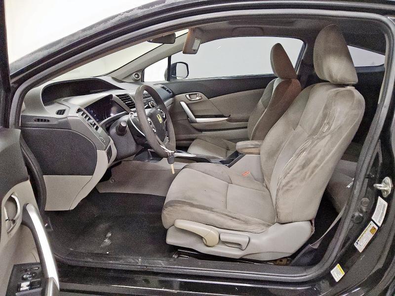 2HGFG3B81CH516928 - 2012 HONDA CIVIC EX BLACK photo 7