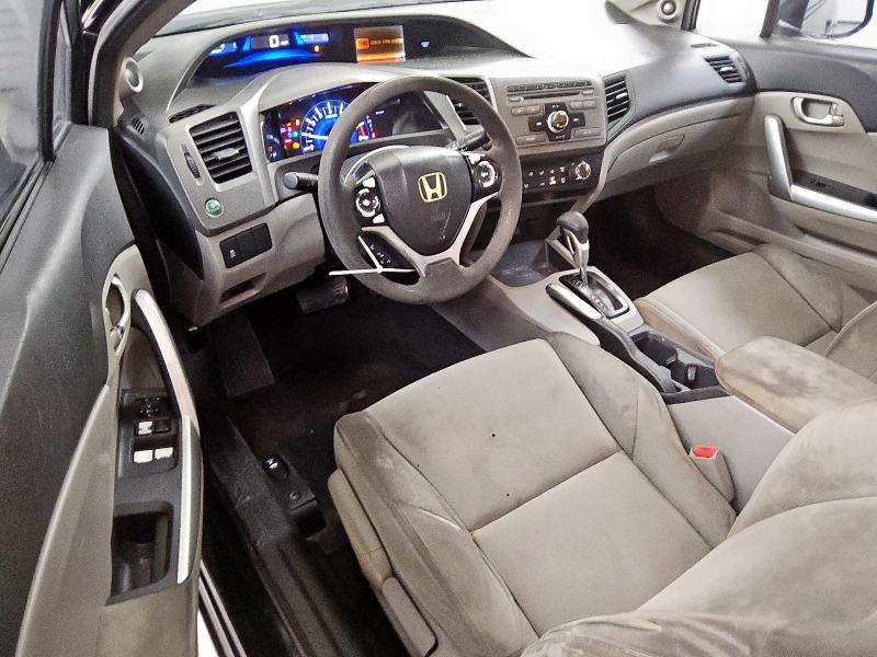 2HGFG3B81CH516928 - 2012 HONDA CIVIC EX BLACK photo 8