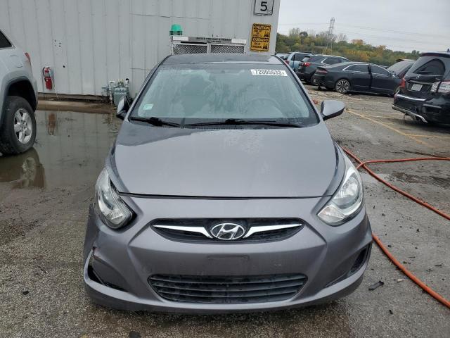 KMHCT4AE3EU684009 - 2014 HYUNDAI ACCENT GLS GRAY photo 5