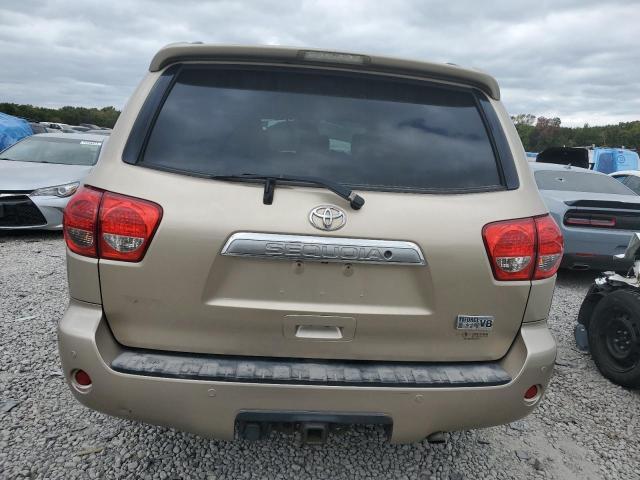 5TDBY68A88S016618 - 2008 TOYOTA SEQUOIA LIMITED BEIGE photo 6