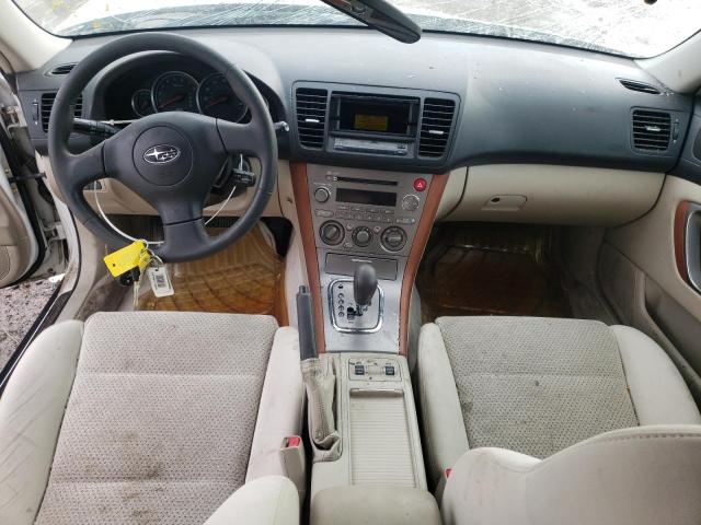 4S4BP61C367344921 - 2006 SUBARU LEGACY OUTBACK 2.5I WHITE photo 8