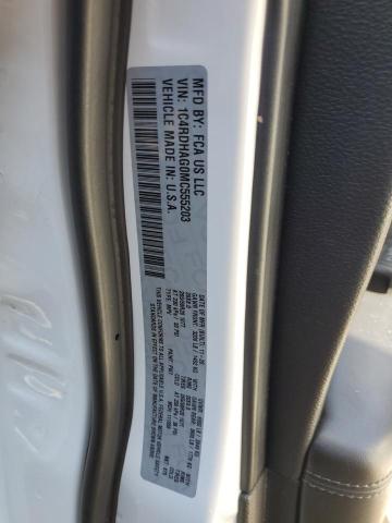 1C4RDHAG0MC555203 - 2021 DODGE DURANGO SXT WHITE photo 14