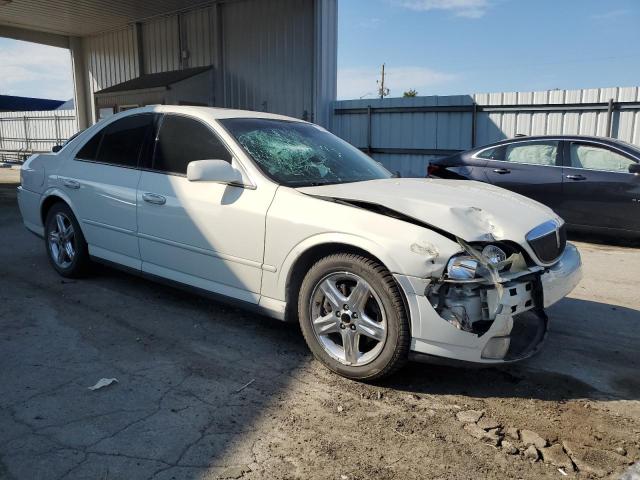 1LNHM87A72Y695419 - 2002 LINCOLN LS WHITE photo 4