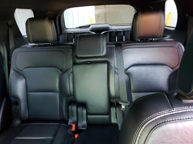 1FM5K8F87JGA94765 - 2018 FORD EXPLORER LIMITED Серебристый фото 10