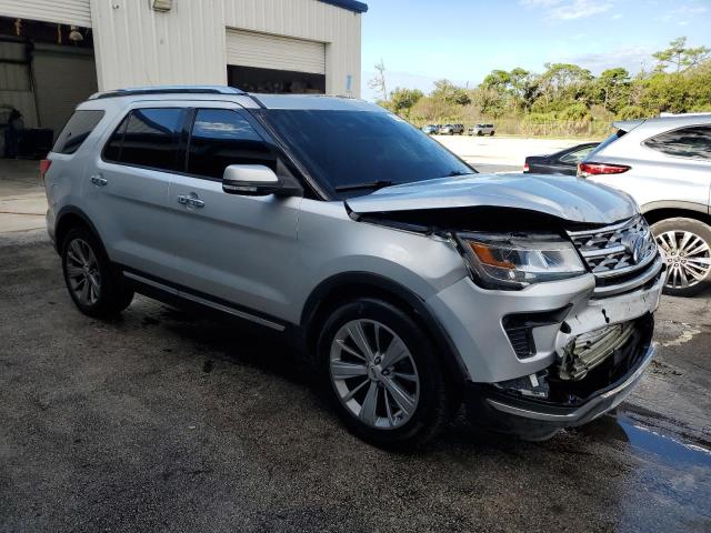 1FM5K8F87JGA94765 - 2018 FORD EXPLORER LIMITED Серебристый фото 4