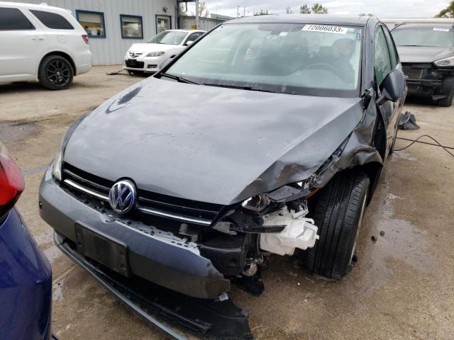 3VW217AU0HM064772 - 2017 VOLKSWAGEN GOLF S GRAY photo 5