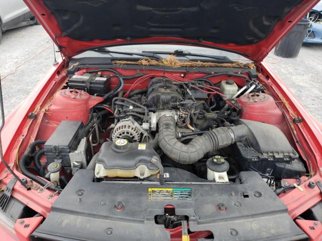 1ZVFT80N255249242 - 2005 FORD MUSTANG RED photo 11