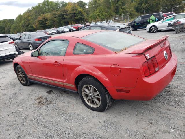 1ZVFT80N255249242 - 2005 FORD MUSTANG RED photo 2