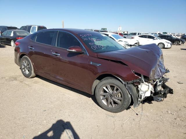 5XXGT4L36LG440472 - 2020 KIA OPTIMA LX MAROON photo 4